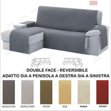 Copridivano con penisola a