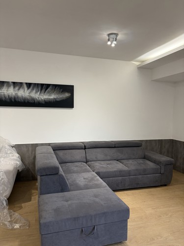 Divano angolare tessuto - in,