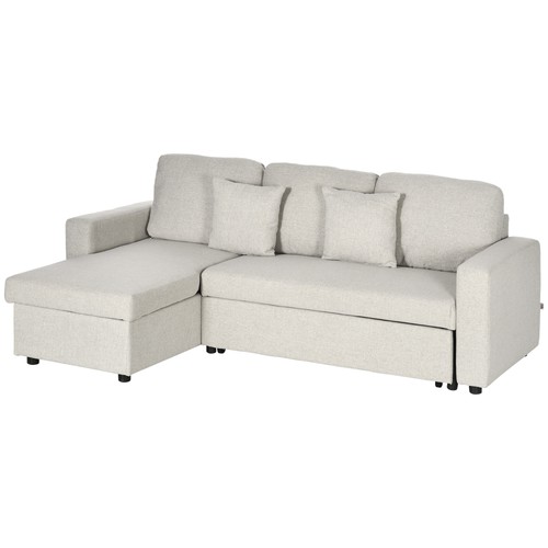Homcom divano letto angolare - homcom,